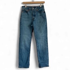 Levi's Blue Straight Leg Jeans